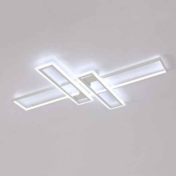 Led Stropní Svítidlo Závěsné Bílé Lustr do Ložnice Moderní 6500K 65W