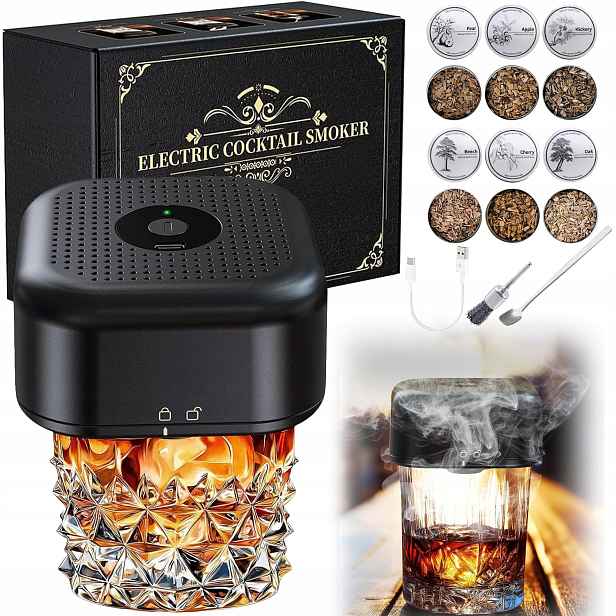 Sada Na Uzení Whisky Smoker Dárek K Narozeninám Pro Muže
