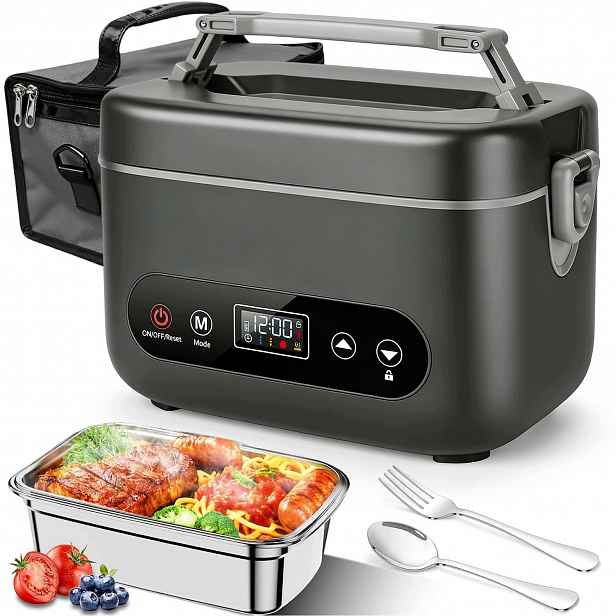 Elektrický Termos Smart Lunch Box Přenosná Nádoba 1,2L Kamion Stavba Kancelář