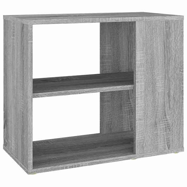 vidaXL Odkládací skříňka šedá sonoma 60 x 30 x 50 cm kompozitní dřevo