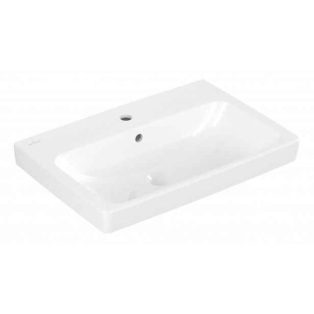 Villeroy & Boch Architectura - Umyvadlo 65x45 cm, s přepadem, otvor pro baterii, alpská bílá 4A876501