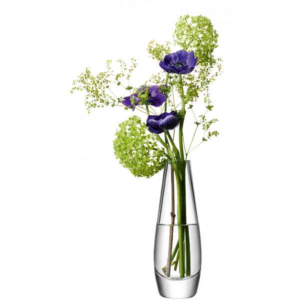 LSA Flower Single stem váza 17cm čirá