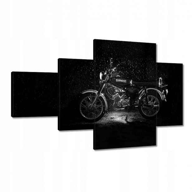 Obrazy 130x80 Simson S51 Čtyřrychlostní Simsonek, čtyřka dvojs