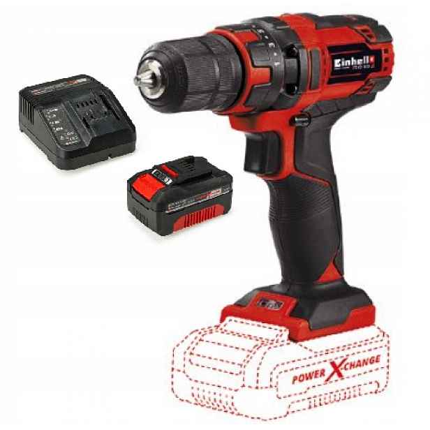 Aku Vrtačka Tc-cd 18/35 Li 4,0AH Akumulátor Einhell