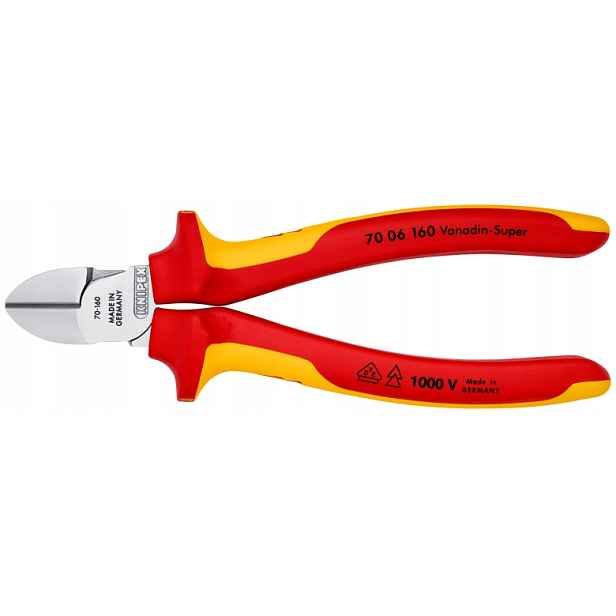 Boční štípací kleště Vde 160 mm Knipex