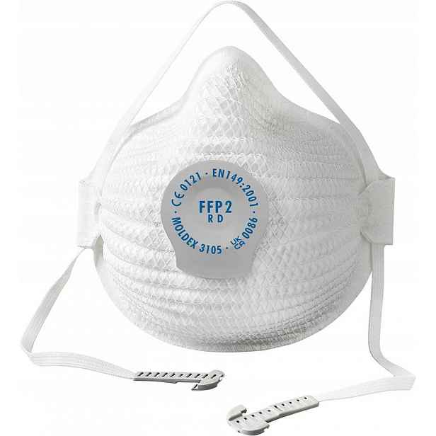 Dýchací maska 3105 FFP2 Č. D velikost M/L Moldex