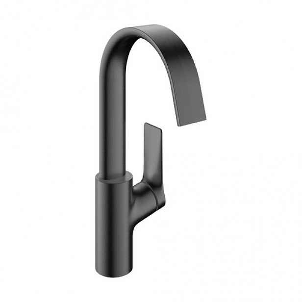 Hansgrohe Vivenis umyvadlová baterie bez výpusti kartáčovaný černý chrom 75032340