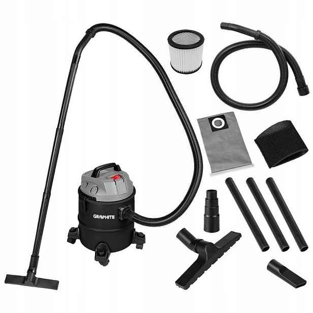 Vysavač 1200W, 20L 59G614 Graphite