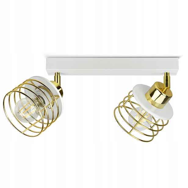 Lampa Stropní Svítidlo Lustr Glamour Zlatý Chrom Měď