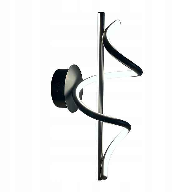 Milagro Nástěnné Led svítidlo Twist ML1058 12W 700lm 4000K Černé 40 cm
