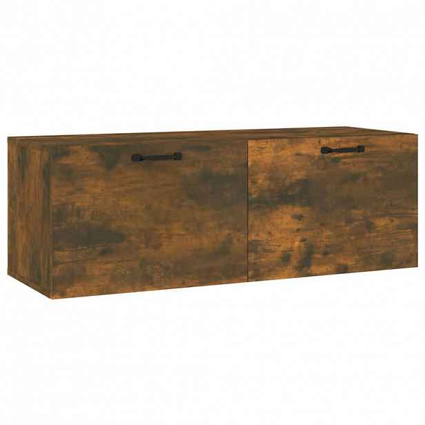vidaXL Nástěnná skříňka kouřový dub 100x36,5x35 cm kompozitní dřevo