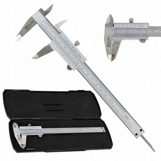 Noniusové posuvné měřítko 0-150 mm 0,02 mm nerezová ocel Stalco S010501115