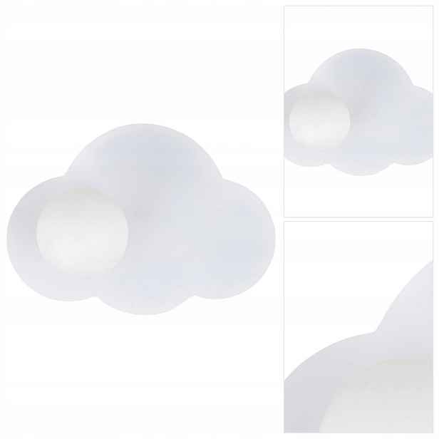 Stropní svítidlo Cloud bílá, jemný design, jemný lesk v kuchyni Tk Lighting