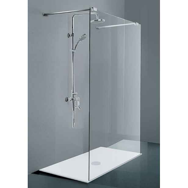 HOPA Walk-in CALA 150 sprchová zástěna pevná 150 cm - chrom rám