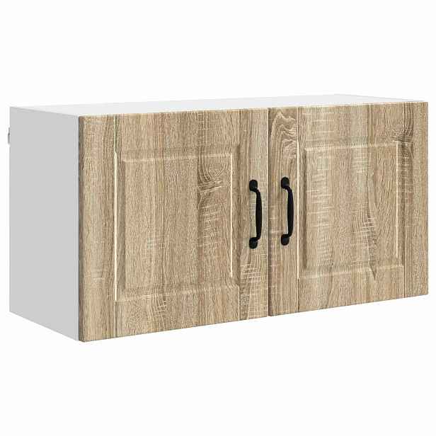 vidaXL Nástěnná skříňka PORTO Sonoma dub 80 x 31 x 40 cm