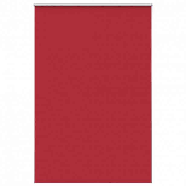 vidaXL Roleta zatemňovací červená šířka látky 141,6 cm polyester