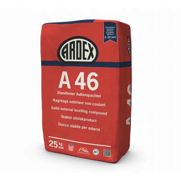 Ardex A 46 vyplňování mezer a nerovností 25 kg