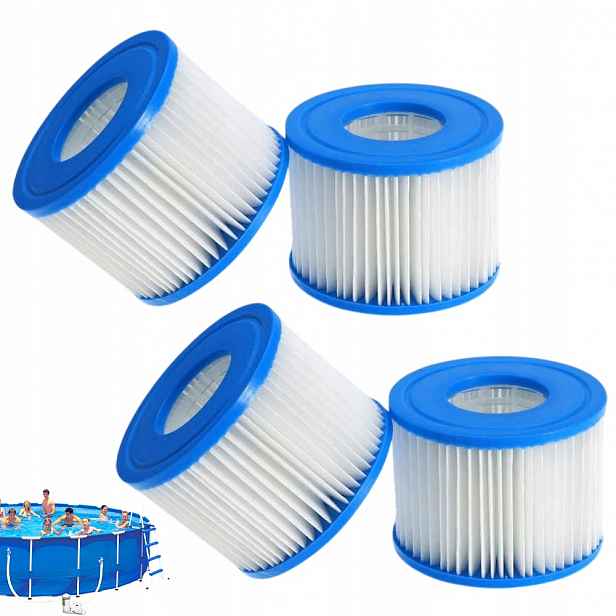 Filtr do Lay-Z-Spa čerpadla Vyměnitelná náplň 105x52 mm 4 kusy