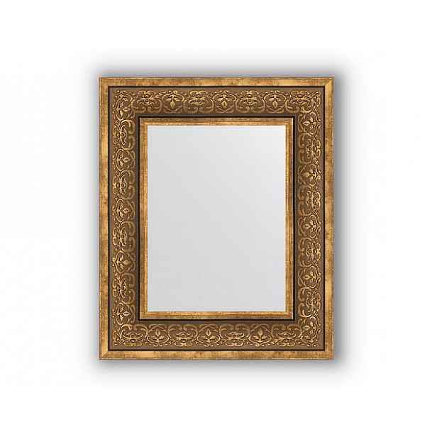 Zrcadlo v rámu, bronzový monogram BY 3223 73x123 cm
