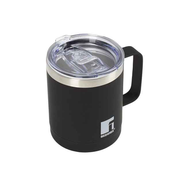 BERGNER Termohrnek 350 ml nerez černá BG-37788-BK