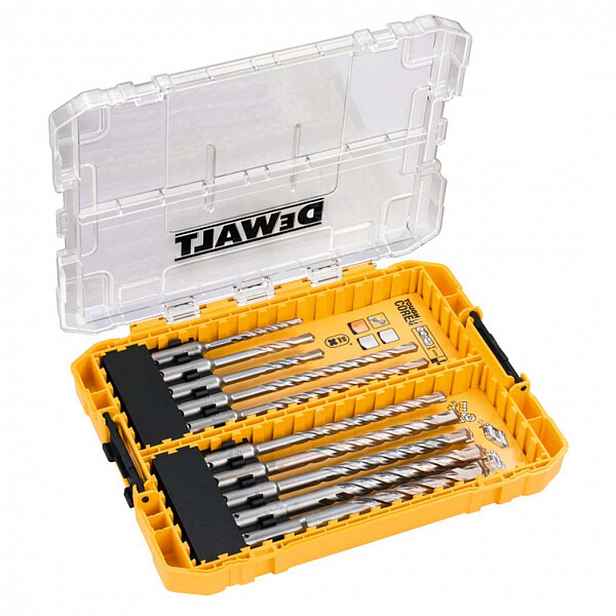 DeWALT - 10dílná sada vrtáků do zdiva SDS plus DT70753