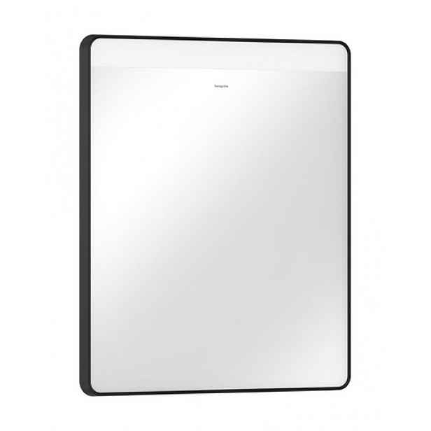 Led zrcadlo Hansgrohe Xarita Lite Q 60x70 cm černá matná 54957670