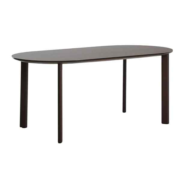 Zahradní jídelní stůl se skleněnou deskou 90x180 cm Erice – Kave Home