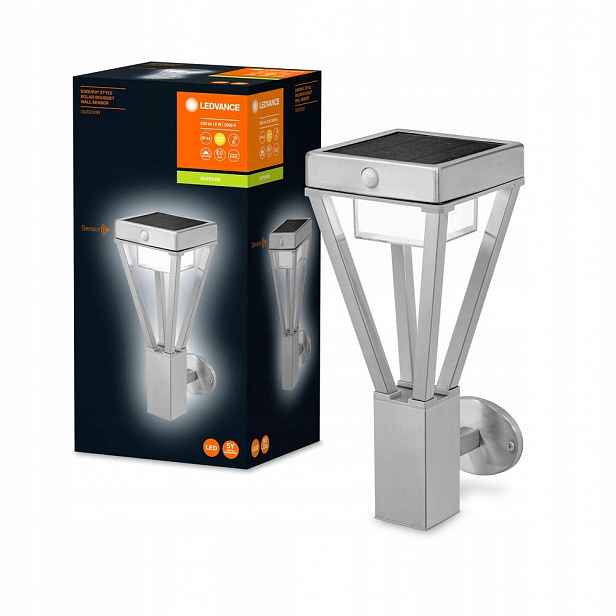 Zahradní lampa Led fasádní nástěnné svítidlo 6W 3000K IP44 Snímač pohybu soumraku