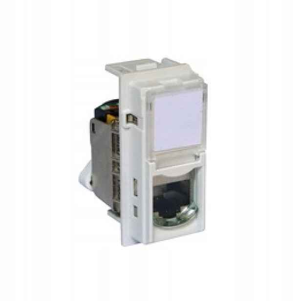Living Now – zásuvka RJ45 UTP-K.6A-BÉŽ-1M Bticino KM4279C6A
