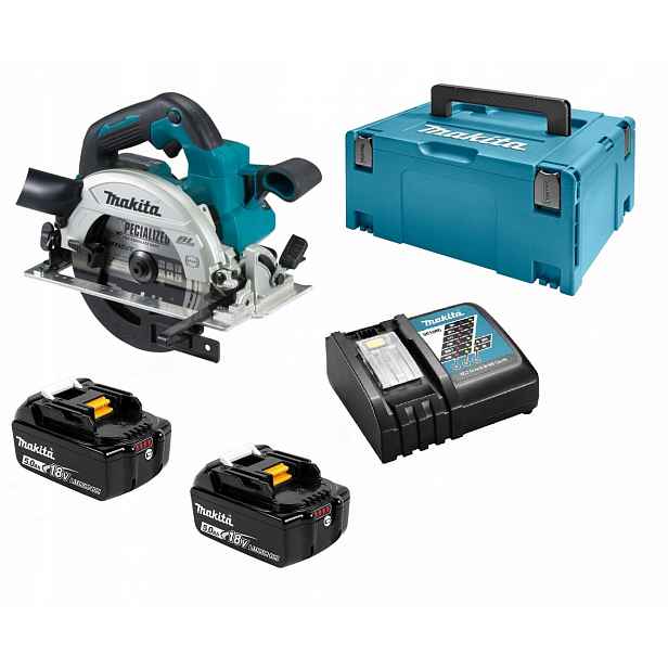 Makita DHS660RTJ kotoučová pila 165 mm 18 V 2x5 Ah