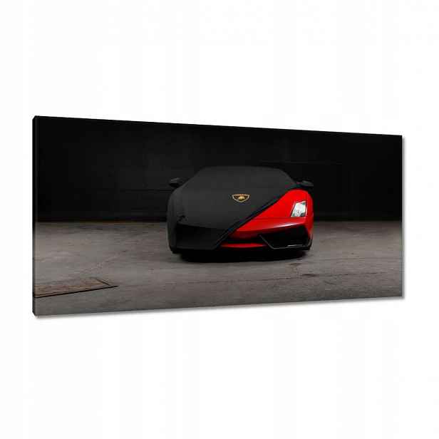 Obrazy 115x55 Červené sportovní auto