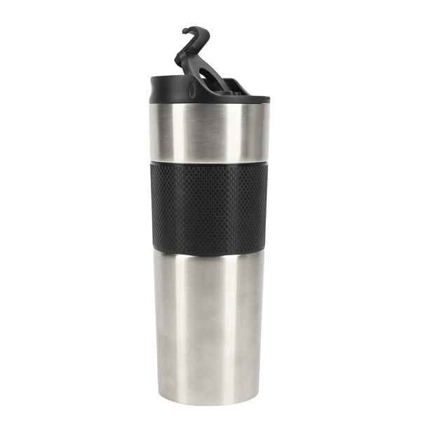BERGNER Termohrnek 460 ml nerez černá BG-37789-BK