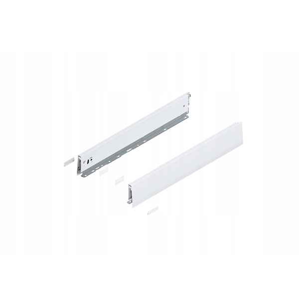 Blum 470M5502S Bok Merivobox, výška M (91 mm) 550 mm, hedvábně bílý