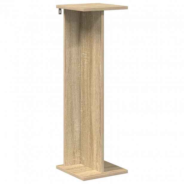 vidaXL Stojan na rostliny Dub sonoma 25 x 25,5 x 80,5 cm