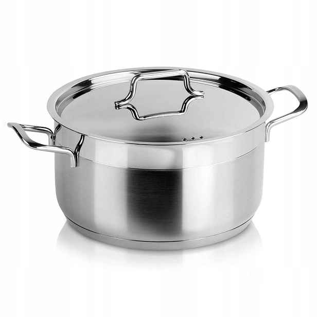 Anett Ocelový Hrnec s poklicí 4,3 l průměr 22 cm Orion Induction