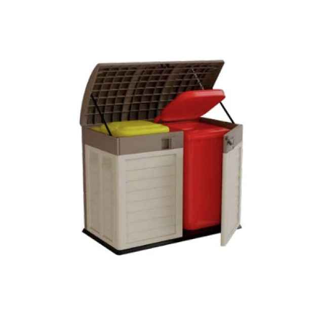 ARTPLAST Plastová skříň Garden Shed nízká 1460x870x1190 mm, béžová