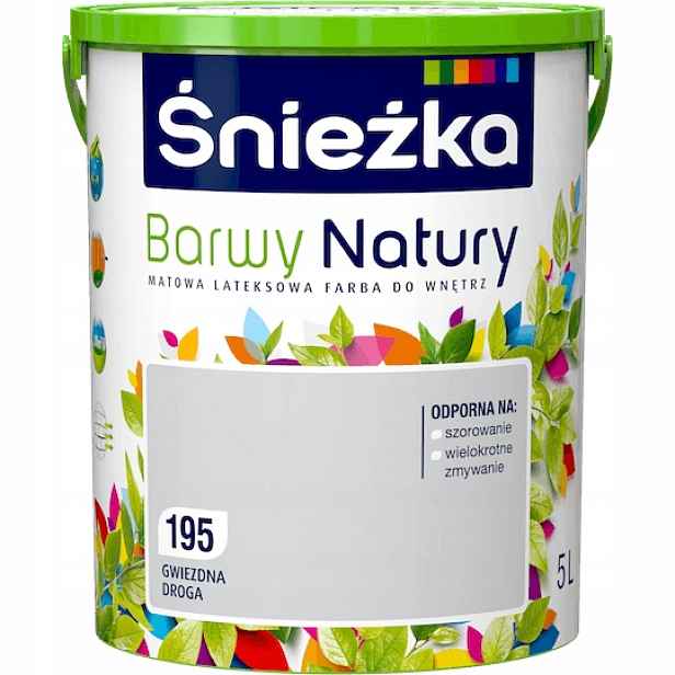 Barva na stěny Barvy přírody 5 l 195 Hvězdná cesta
