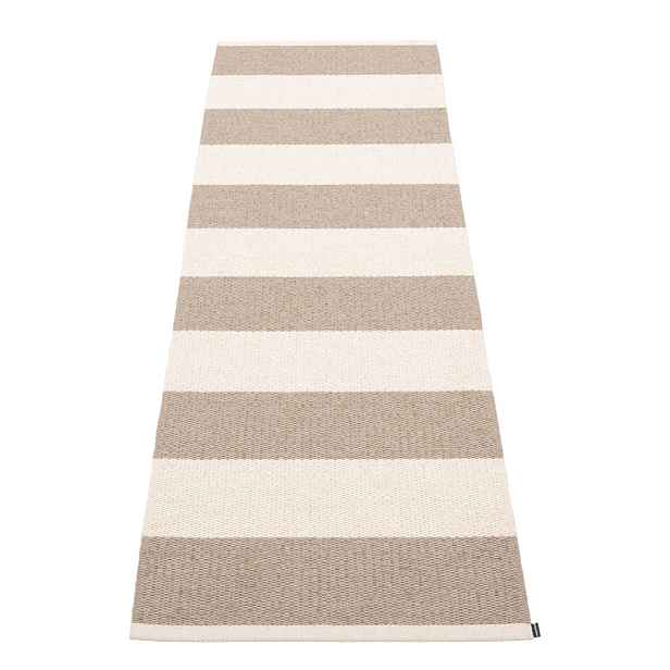 Béžovo-krémový vnitřní a venkovní běhoun 70x225 cm Bob Mud Vanilla – Pappelina