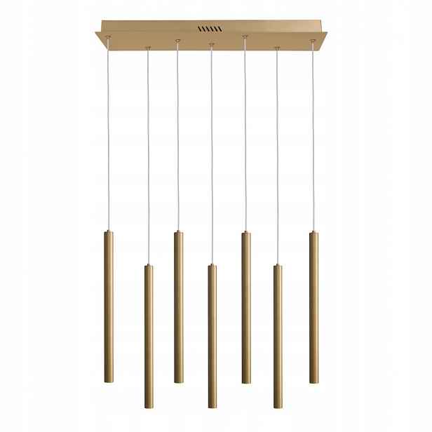 Valdes PND-22302-7-GD Závěsná lampa zlatá tuba
