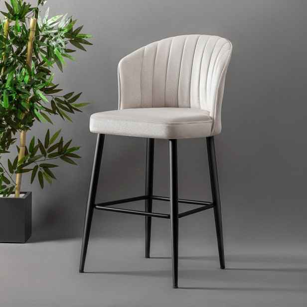 Bar Stool Set (4 Pieces) Rubi - Cream