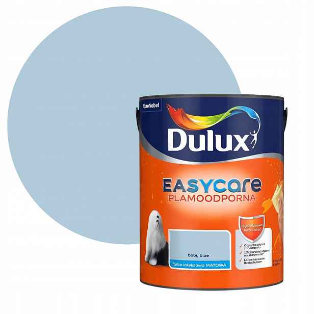 Dulux Easycare Barva Odolná Proti Skvrnám Baby blue 5L