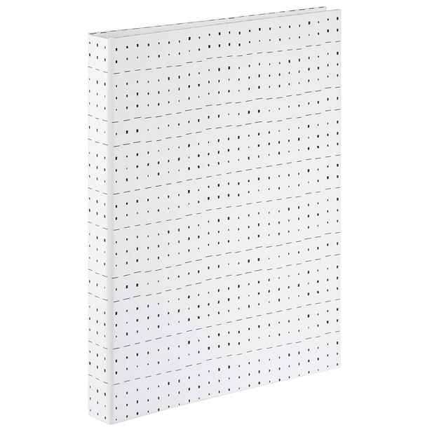 Hama album klasické spirálové GRAPHIC Squares 19x24,5 cm, 40 stran, bílé listy