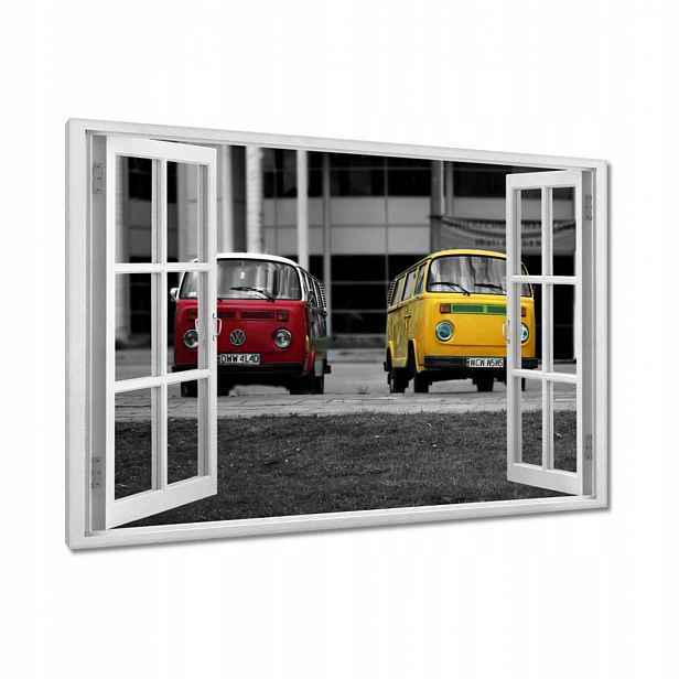 Obrazy 120x80 Červený a žlutý Vw