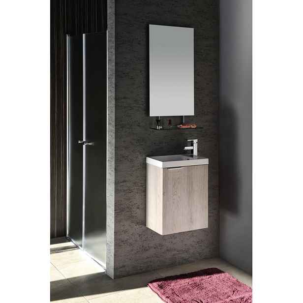Sapho Koupelnový set LATUS X 40, dub mocca