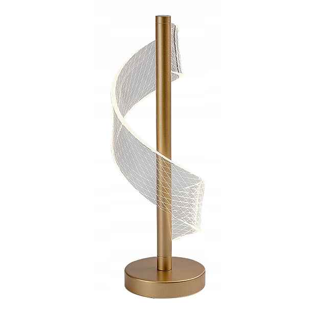 Stolní Led lampa Rabalux Zofrael zlatá 6W 3000K 450lm IP20