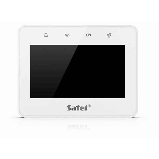 Satel Manipulátor s dotykovým displejem 4,3" INT-TSG2R-W bílý