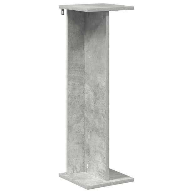 vidaXL Stojan na rostliny Betonově šedá 25 x 25,5 x 80,5 cm