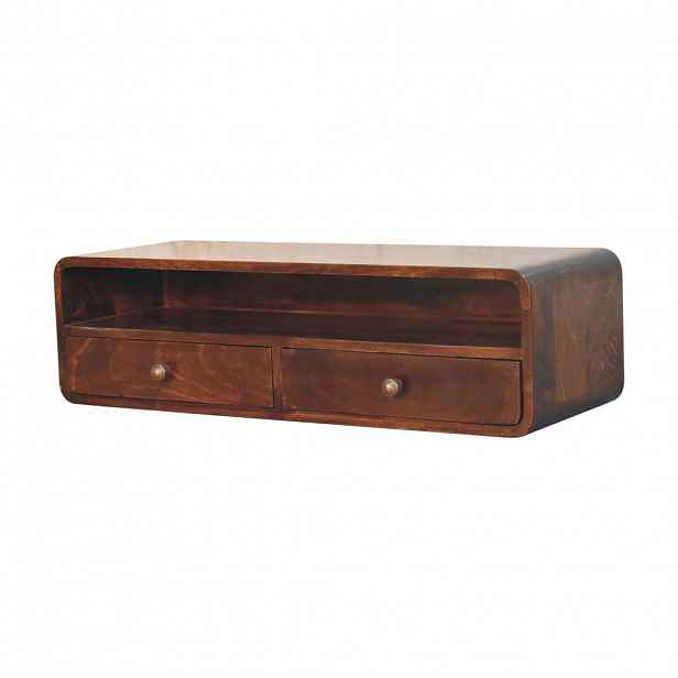 Artisan Furniture NOČNÍ SKŘÍŇKA Gerstendrehung, 2 zásuvky, světle hnědá