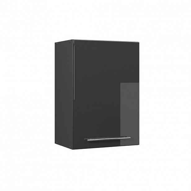 Vicco VĚŠÁK NA STĚNU Fame-Line Antracitový vysoký lesk 50 cm