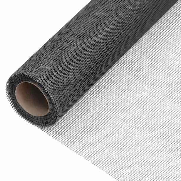 vidaXL Síť proti hmyzu sklolaminát 100 x 2000 cm černá